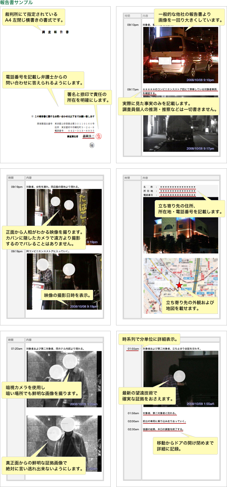 報告書サンプル